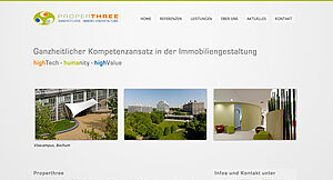 Websitereferenz Properthree
