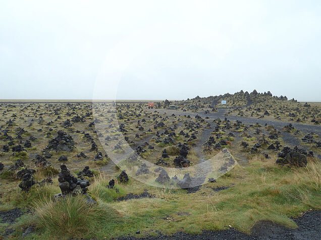 Iceland vulcanic desert
