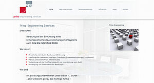 Websitereferenz Prinz Engineering