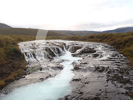 Iceland waterfall