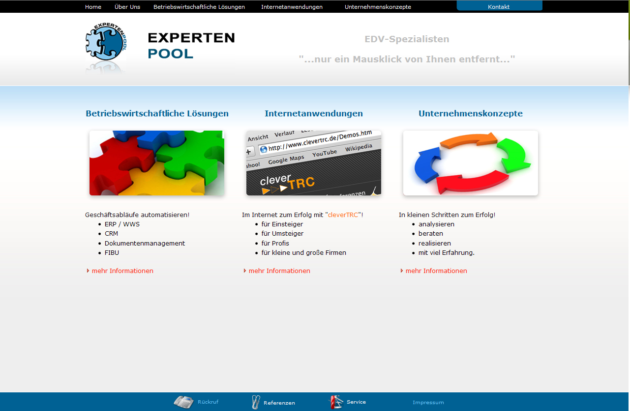 Websitereferenz Expertenpool